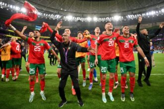 Le match et l'après-match en images