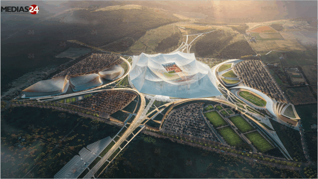 Grand Stade de Casablanca : nouvelles informations sur la situation du projet et sa composition