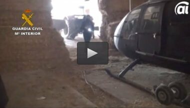 Vidéo : un hélicoptère « furtif » pour acheminer du haschich depuis le Maroc