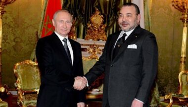 En images, le Roi Mohammed VI à Moscou