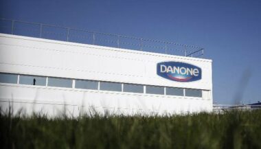 Centrale Danone: résultat net en hausse, chiffre d'affaires en baisse