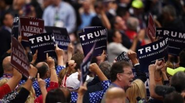 Elections US: les Républicains sacrent Donald Trump comme candidat