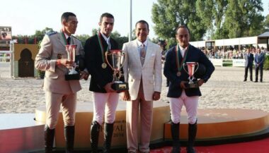 Remise des trophées du Grand Prix du Roi Mohammed VI de saut d'obstacles