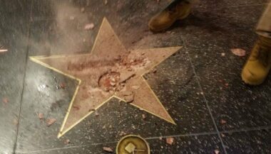 L’étoile de Donald Trump a été vandalisée à Hollywood