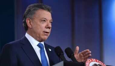 Le Nobel de la paix au président colombien Santos