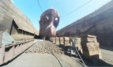 Visite en 360° dans le chantier naval et la cale sèche de Casablanca