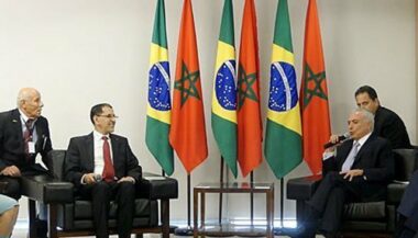 El Otmani reçu par le président brésilien
