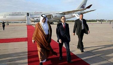 Arrivée à Rabat du Premier ministre et ministre de l'Intérieur du Qatar