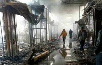 Le grand souk d'Inzegane ravagé par le feu