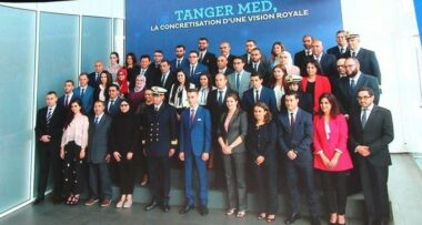 Inauguration du port Tanger Med II par le Prince héritier Moulay El Hassan