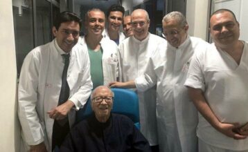 Tunisie. Rétabli, BCE quitte l'hôpital