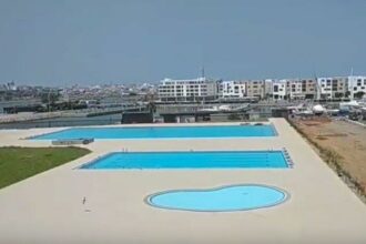 Vidéo. Les nouvelles piscines de la Marina Bouregreg