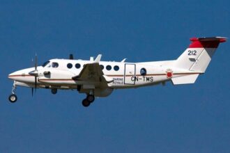 Deux nouveaux avions King Air 350ER pour la Marine royale