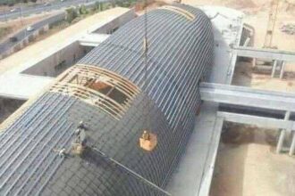 Nouvelle photo de l'avancement de la gare routière de Rabat