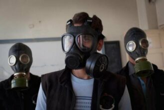 A Alep, des bénévoles formés pour agir en cas d'attaque chimique