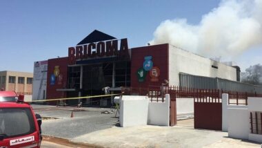 Incendie au &ldquo;Bricoma&rdquo; de Rabat (photos)