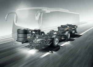 Auto Nejma lève le voile sur un nouveau châssis d'autocars de Mercedes-Benz