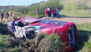 Renversement d'un autocar près de Béni Mellal: 54 blessés