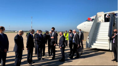 Vidéo: l'arrivée des délégations américaine et israélienne à Rabat
