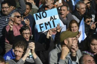 &ldquo;Non au FMI&rdquo;: l'opposition manifeste en Argentine