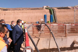 Sous-Massa: avancement des travaux de la station de dessalement de 85,4%