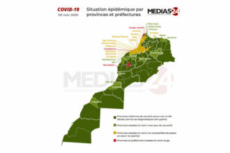 Covid-19: suivez la situation dans les provinces (mardi 9 juin à 18H)