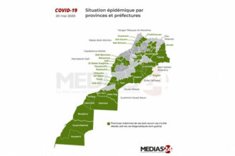 Covid-19: Trois provinces supplémentaires passent au vert (20 mai)