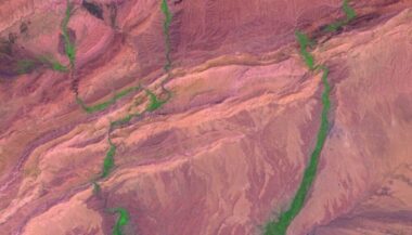 Oued Dadès vu du ciel (Images)