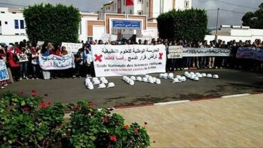 Les ENSAistes poursuivent leur mobilisation contre la fusion des ENSA- EST/FST