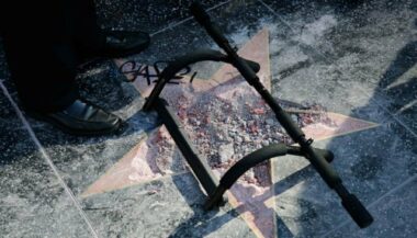 L'étoile de Donald Trump à Hollywood vandalisée