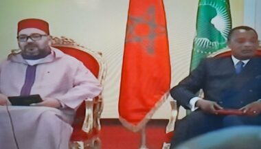 Vidéo. Le Roi Mohammed VI chez le président congolais