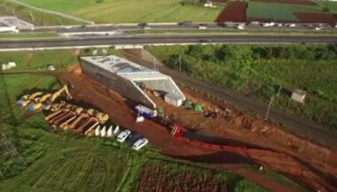 Fin des travaux du pont autoroutier de l'ONCF à Mohammedia