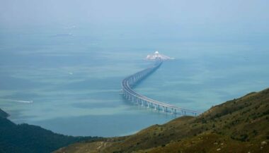 Hong Kong-Chine continentale: Ouverture prochaine du pont maritime le plus long du monde
