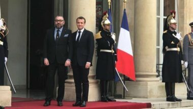 Vidéo. Le Roi Mohammed VI reçu par Emmanuel Macron