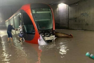 Images. Casablanca sous l'eau après les fortes pluies