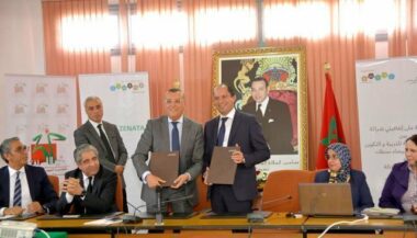 La Société d'Aménagement Zenata signe deux conventions avec l’AREF de Casablanca