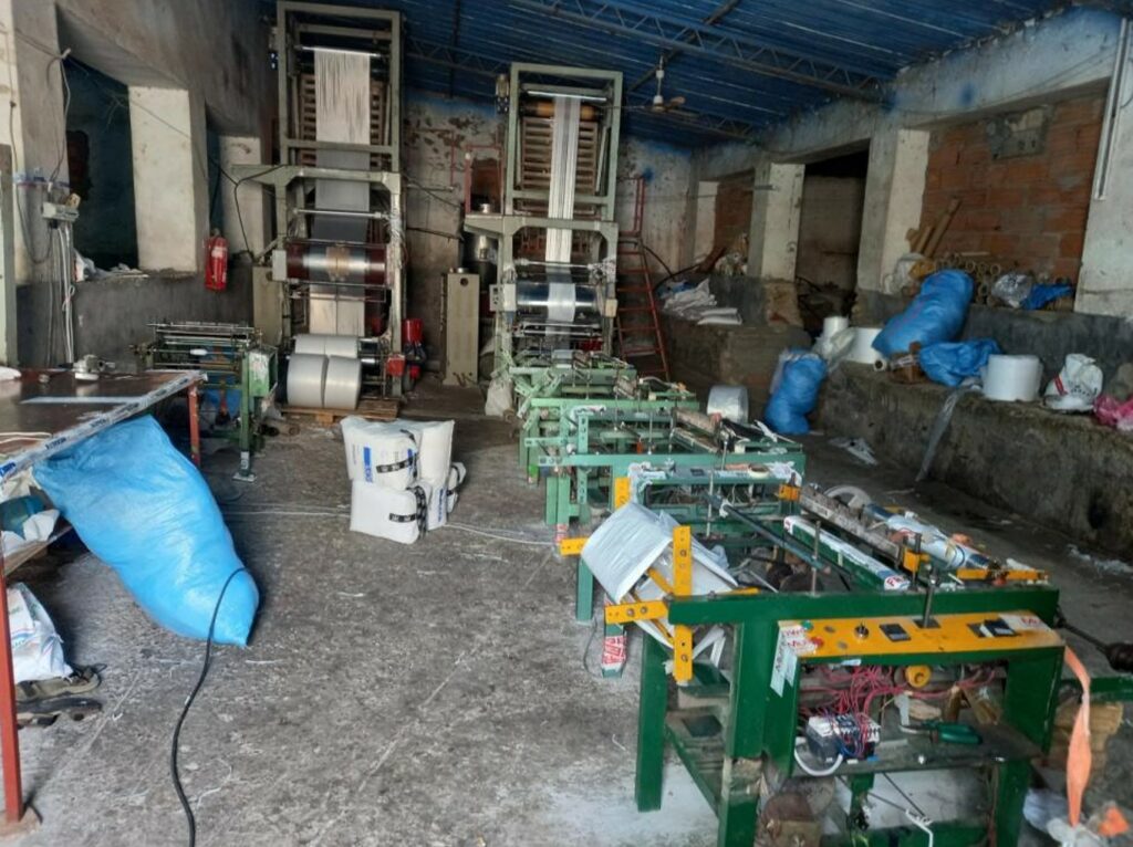 Province de Nouaceur: Démantèlement d'une usine clandestine de fabrication de sacs plastiques