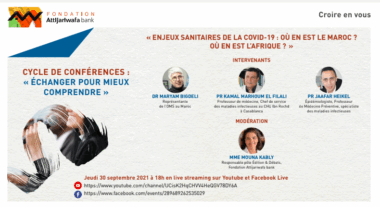 Attijariwafa bank : un webinaire sur les enjeux sanitaires de la Covid au Maroc et en Afrique ce jeudi