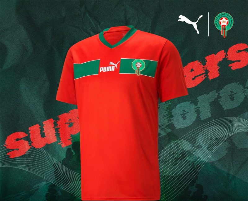 Maillot Maroc Foot  Sélection Nationale