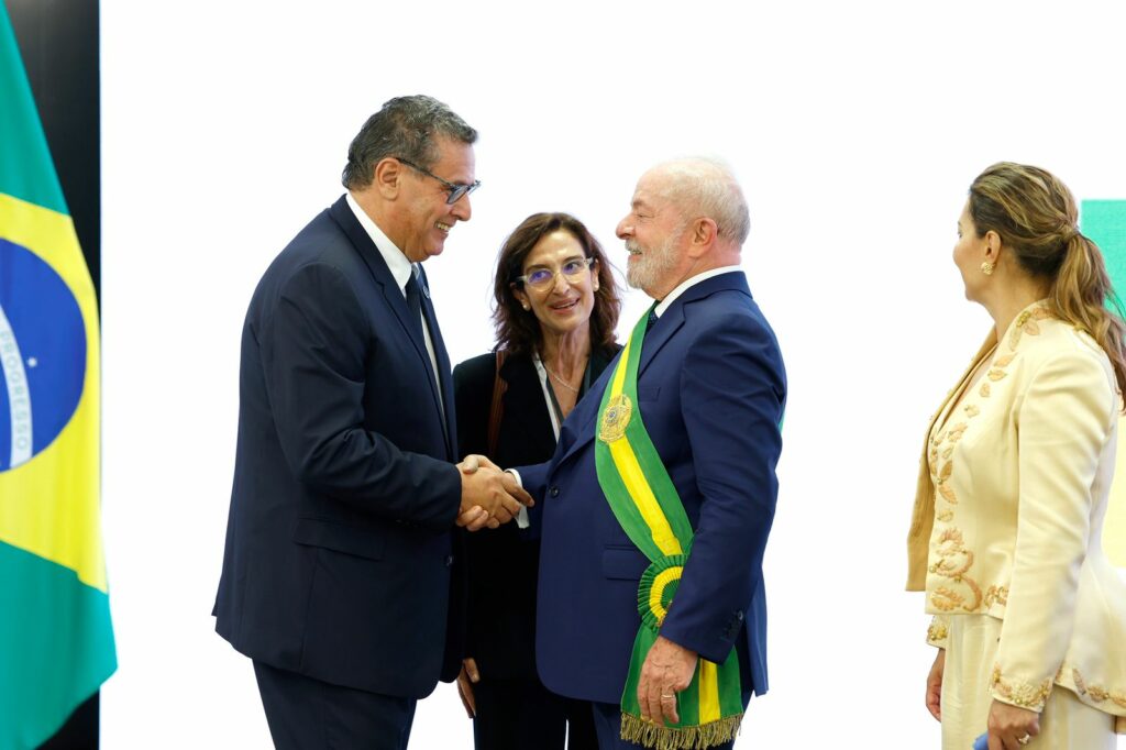 Akhannouch représente le Roi à la cérémonie d'investiture du président brésilien