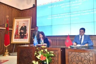 Le Maroc signe le Cadre de coopération des Nations unies pour le développement durable 2023-2027