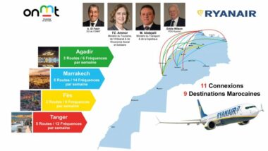 Ryanair lancera 11 dessertes internes au Maroc à partir de l’été 2024