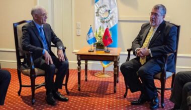 Talbi El Alami représente le Roi Mohammed VI à la cérémonie d’investiture du nouveau président du Guatemala