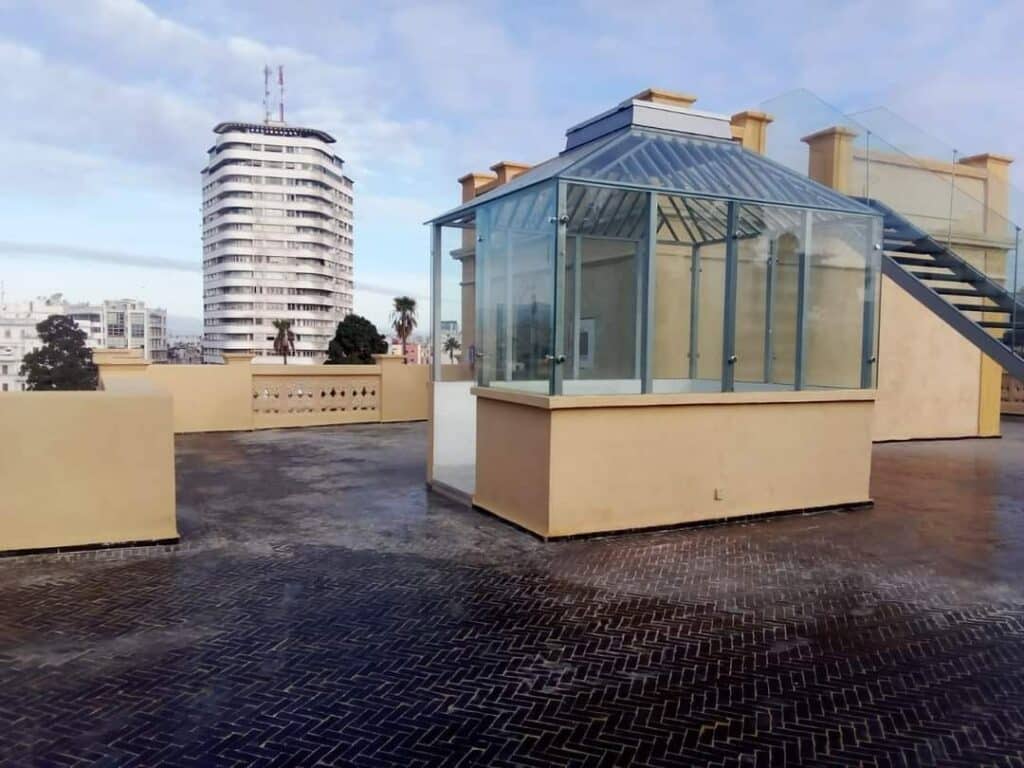 G3C chargée de l’aménagement extérieur de la villa Karl Ficke, bientôt transformée en musée