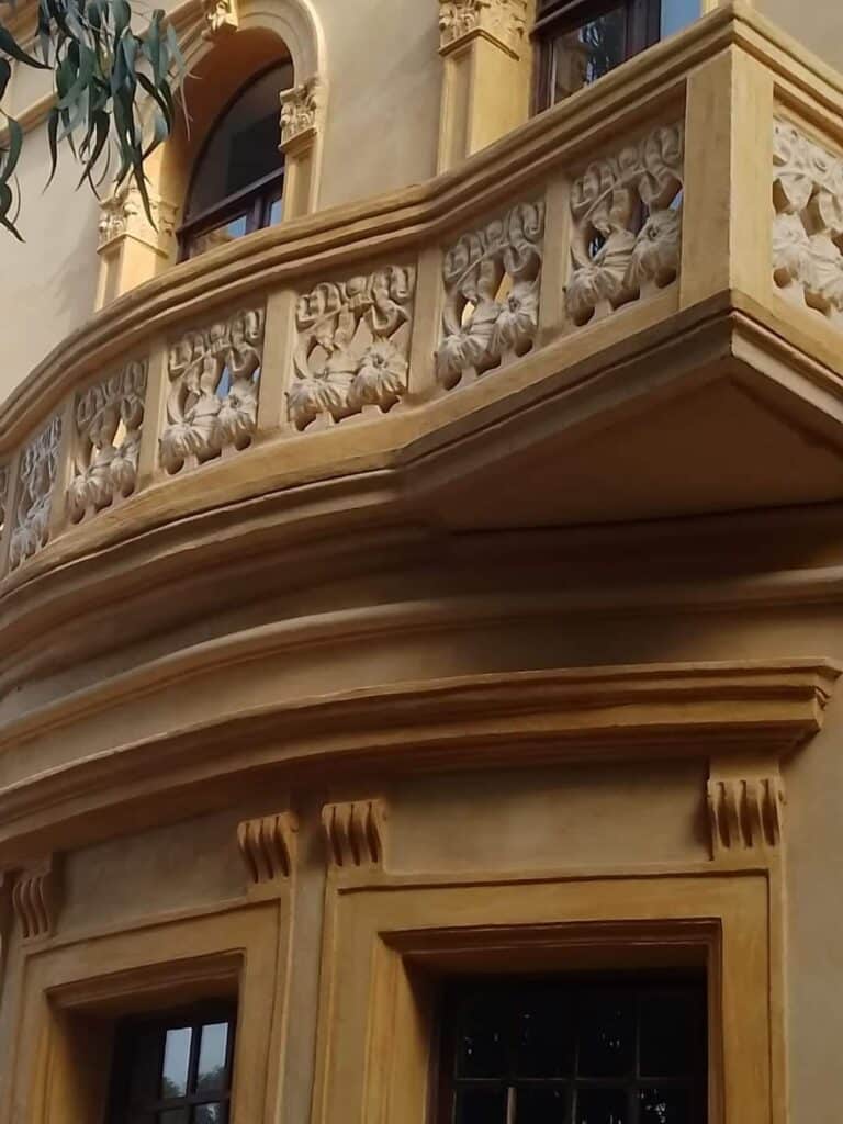 G3C chargée de l’aménagement extérieur de la villa Karl Ficke, bientôt transformée en musée