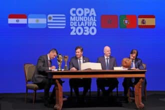 La tenue des trois premiers matchs du Mondial 2030 en Amérique du Sud officialisée