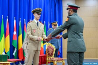 Cérémonie de sortie de la 24e promotion du Cours supérieur de défense et de la 58e promotion du Cours État-Major