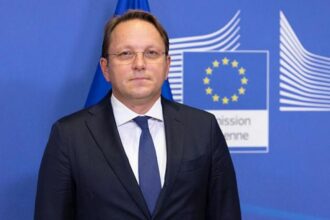 Le commissaire européen au Voisinage et à l'élargissement Olivér Várhelyi en visite au Maroc