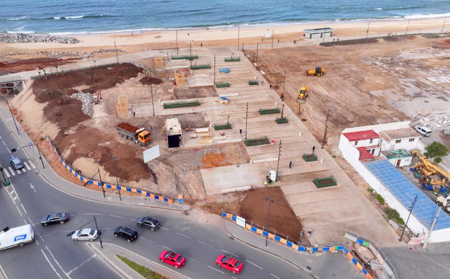 Corniche de Aïn Sebaâ : les travaux terminés à 90%, la réception prévue à l’achèvement complet