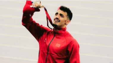 Le Marocain Aymane El Haddaoui décroche l'or sur 400 m (T47) dans les Mondiaux de para-athlétisme 